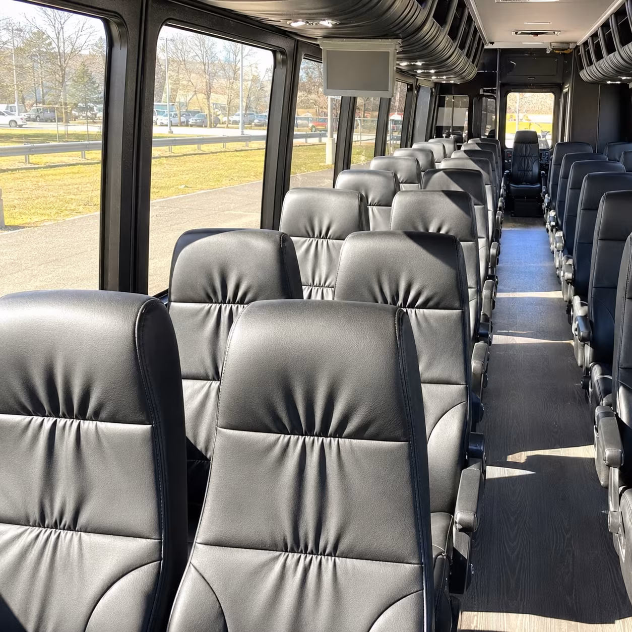 bus rentals for multi day meridian wedding weekends