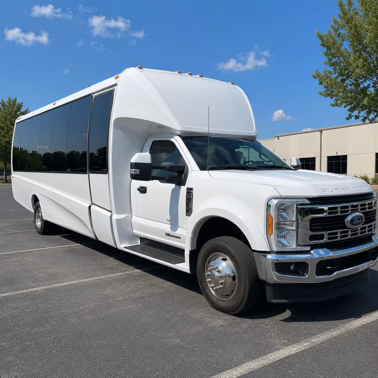 employee shuttle buses for meridian s growing corporate campuses