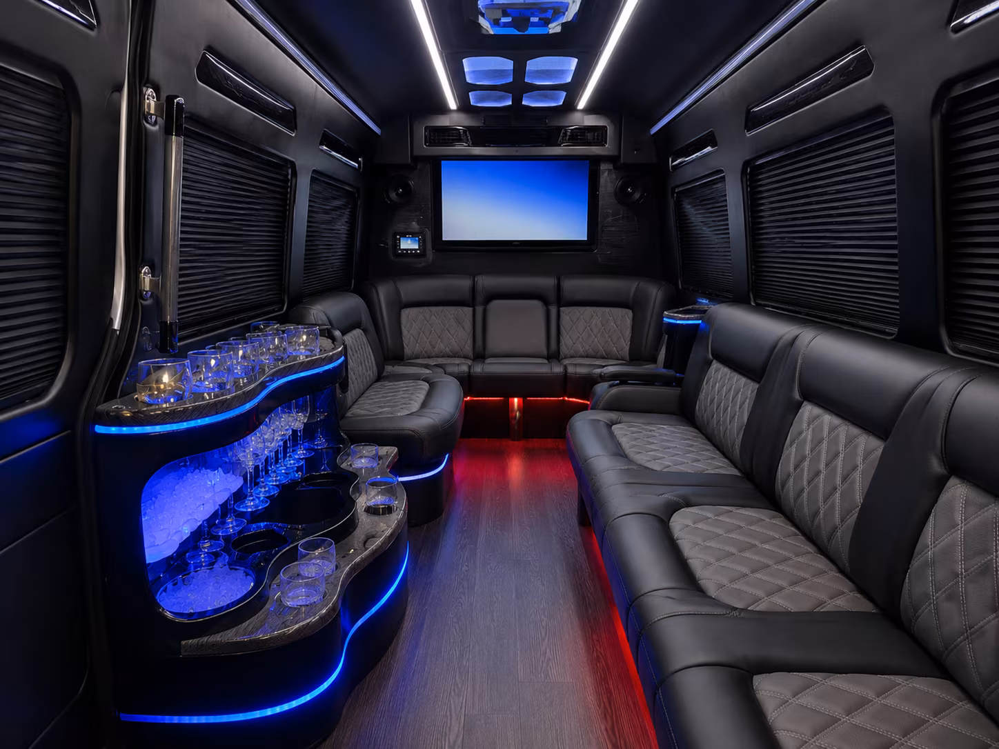 group bus transportation to away games and out of state sporting events