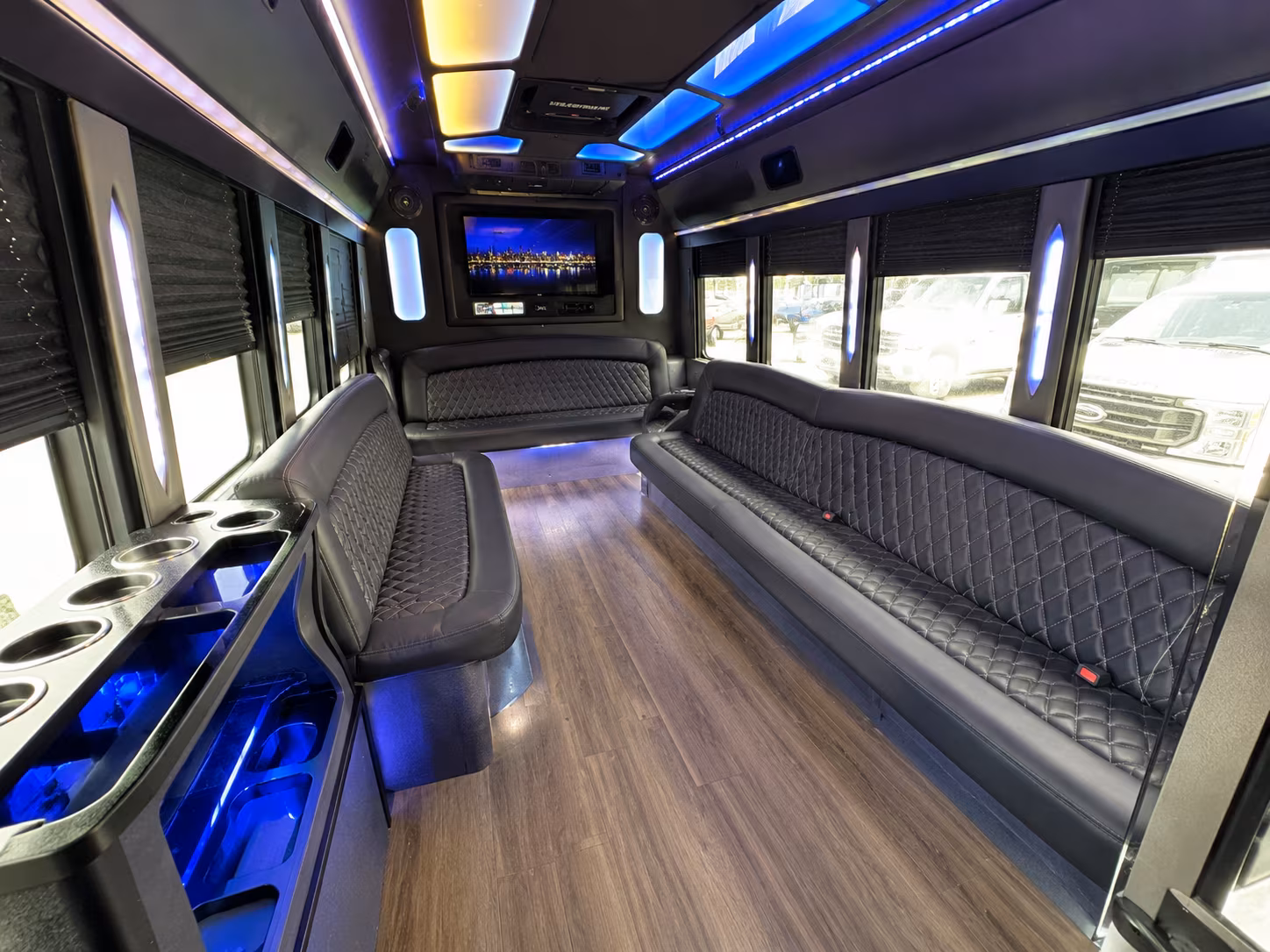 meridian area concert venues party bus rental