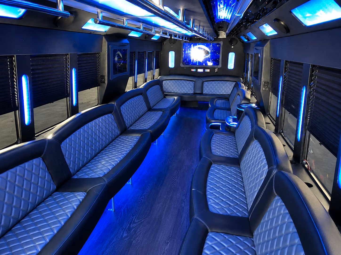 meridian area sporting events party bus rental