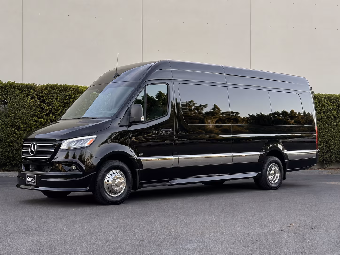 meridian corporate event transportation onboard seating