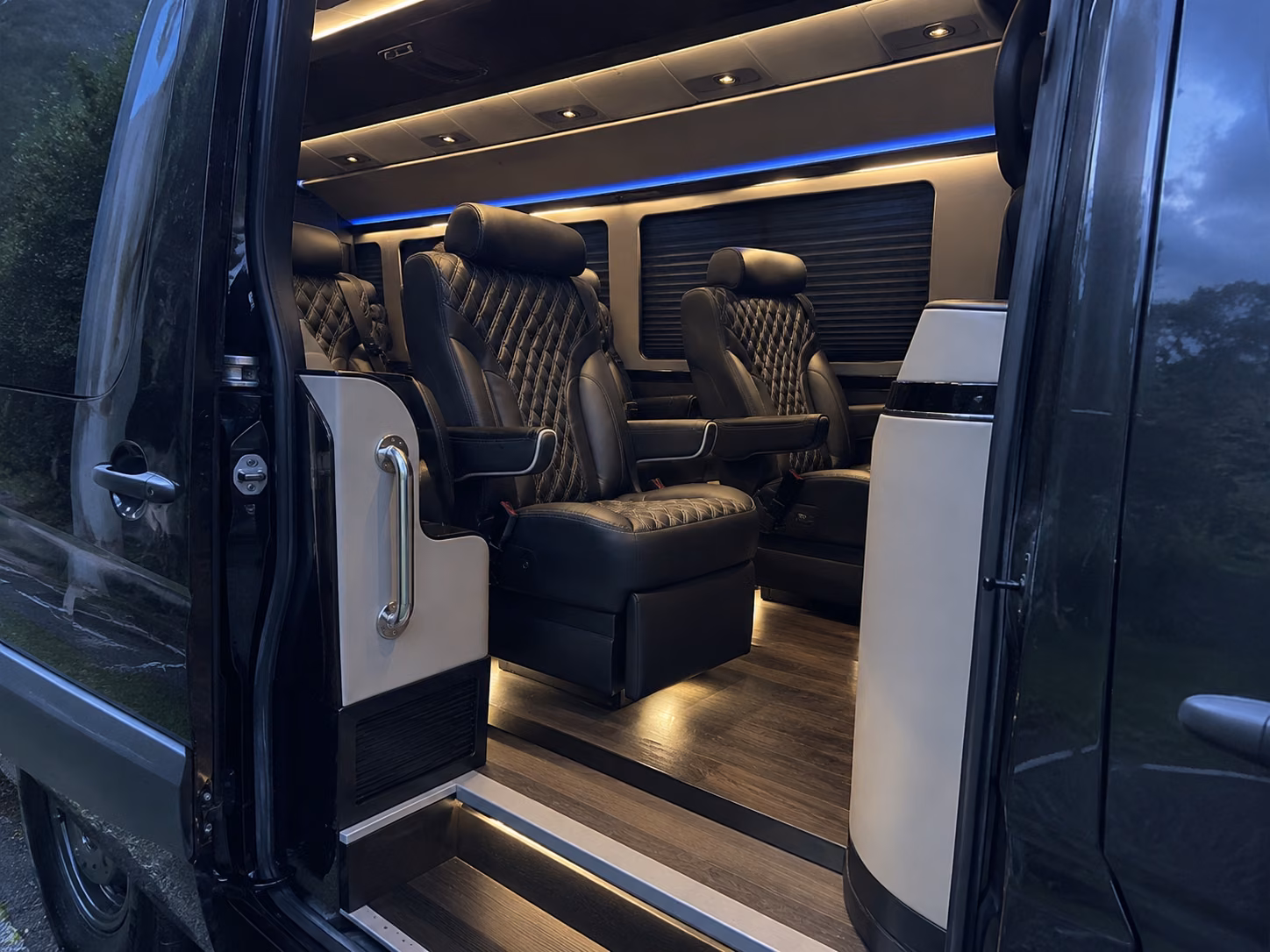 meridian long distance transportation onboard seating