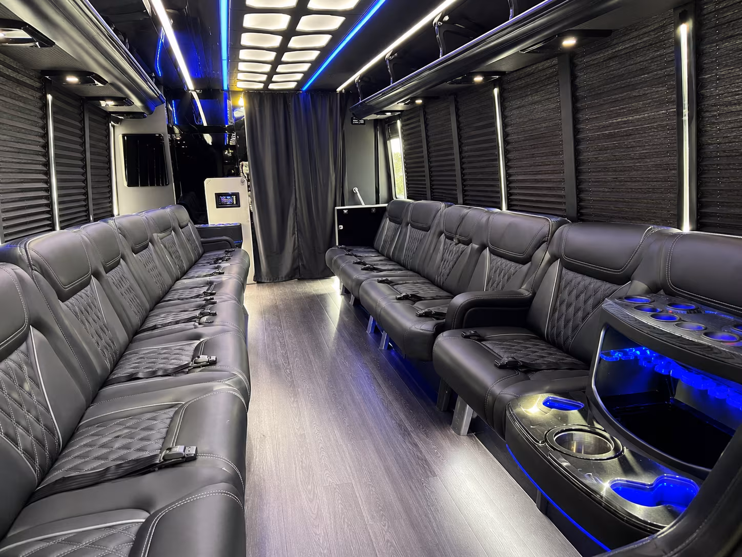 meridian party bus booking step 3