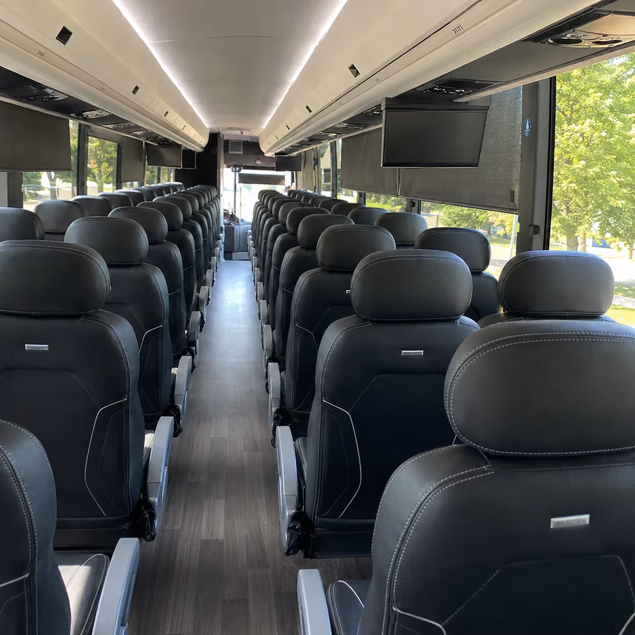 meridian religious group transportation onboard seating