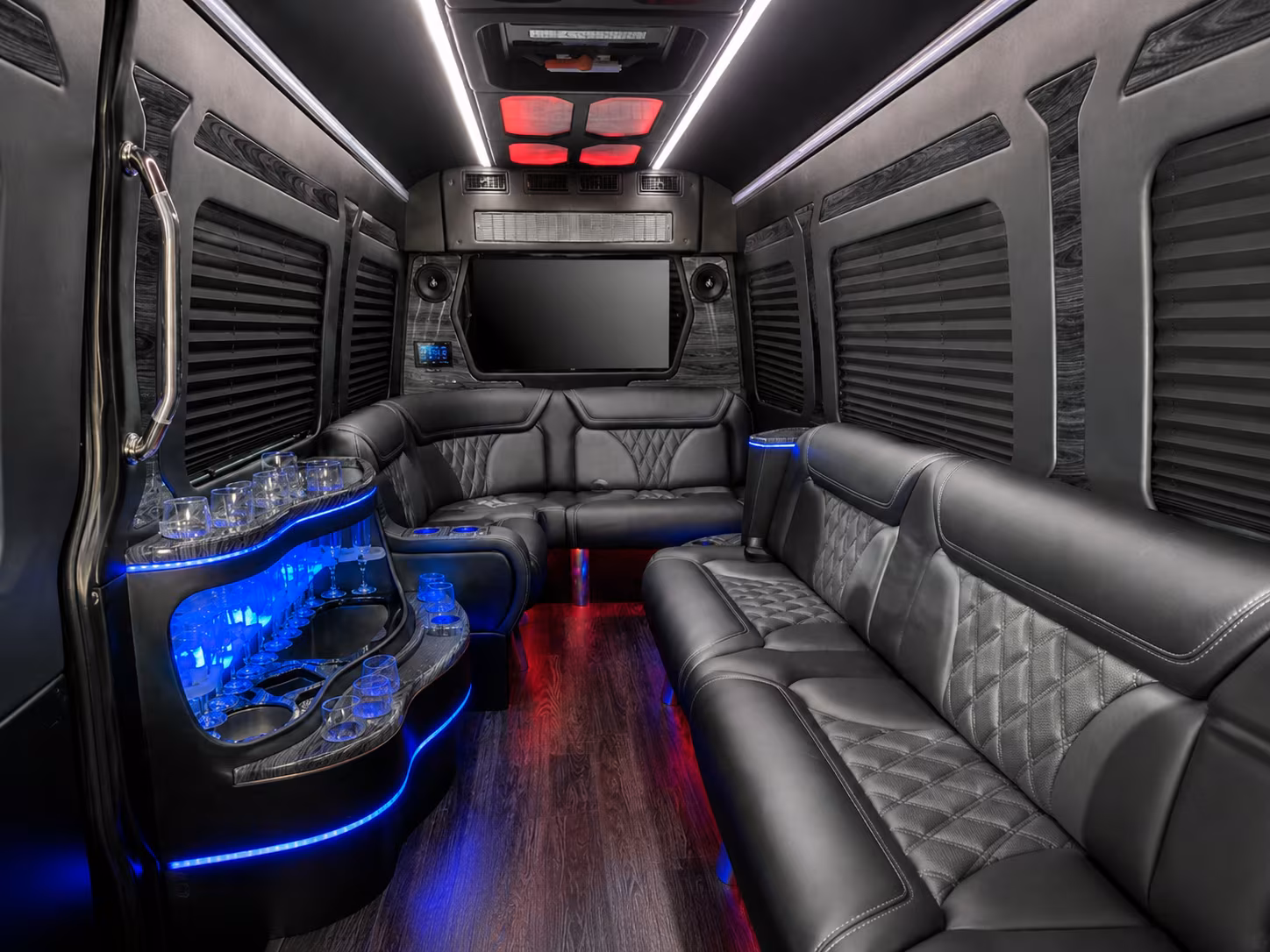 meridian sprinter limousine inside