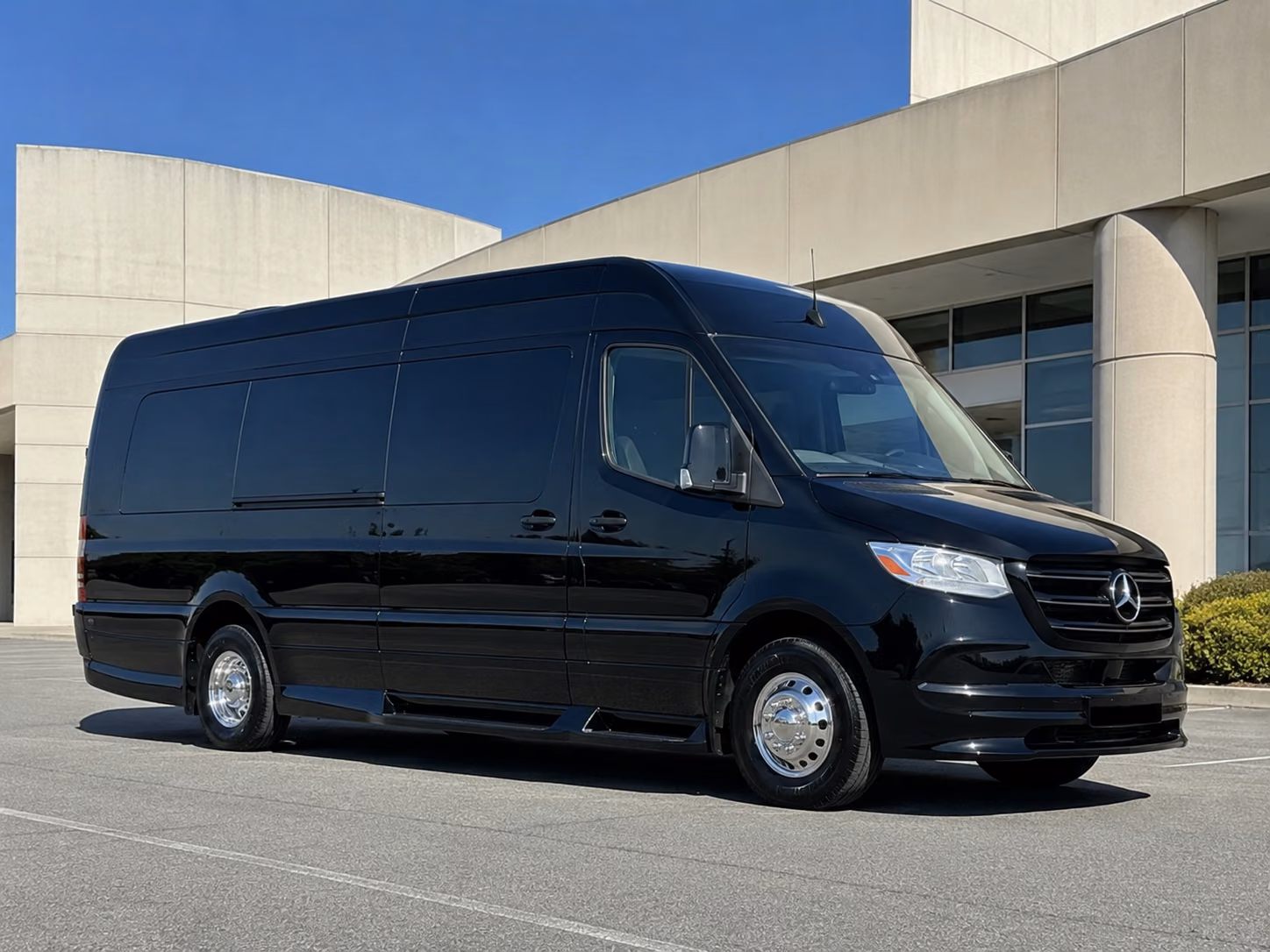 meridian sprinter van with driver