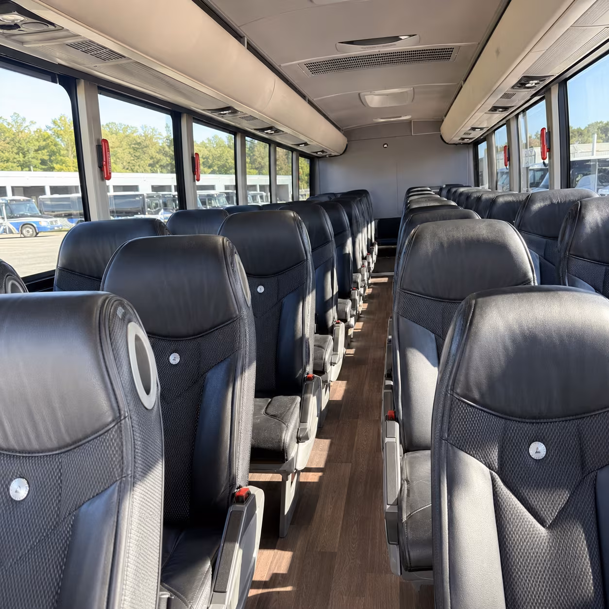 meridian wedding transportation onboard seating