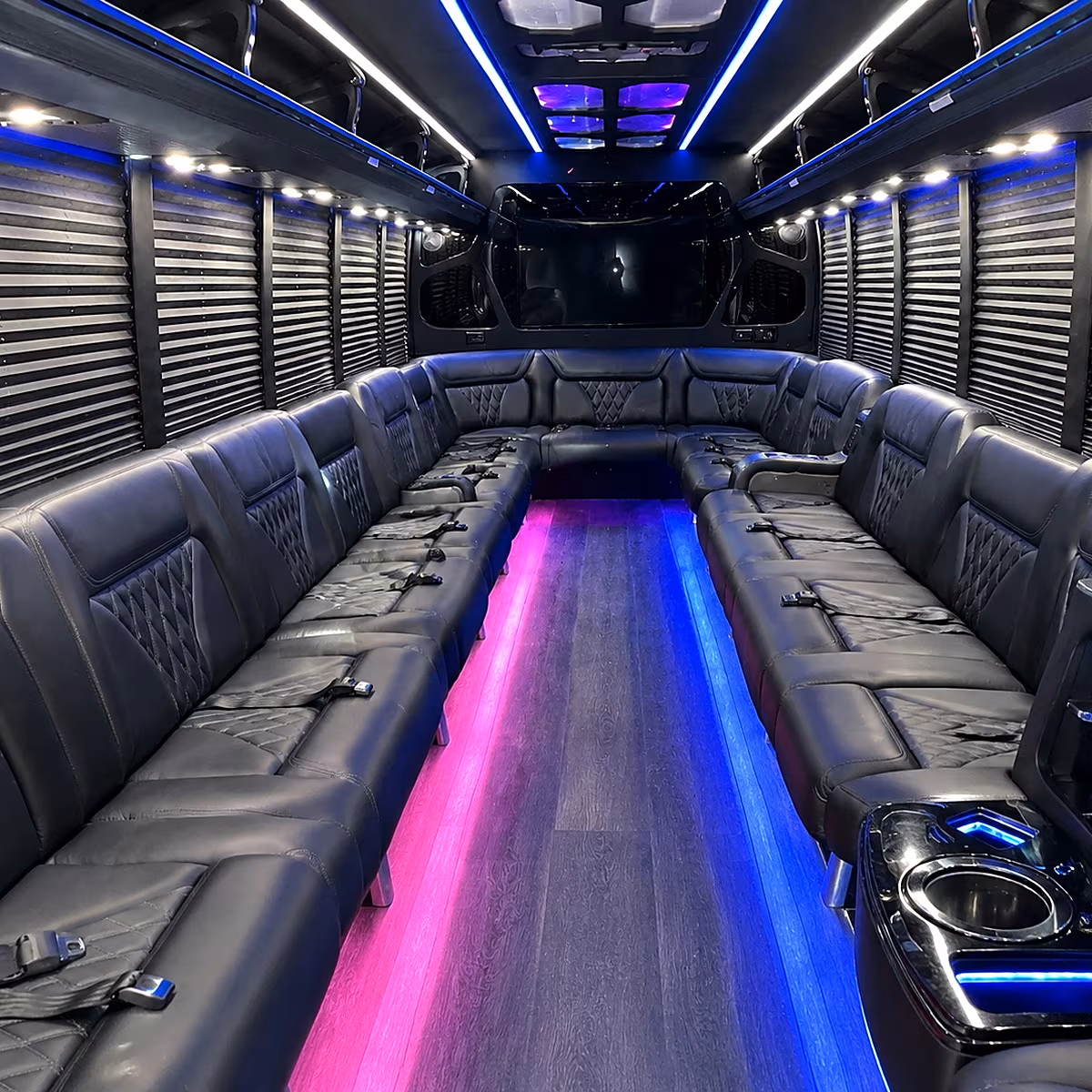 wedding party bus rental